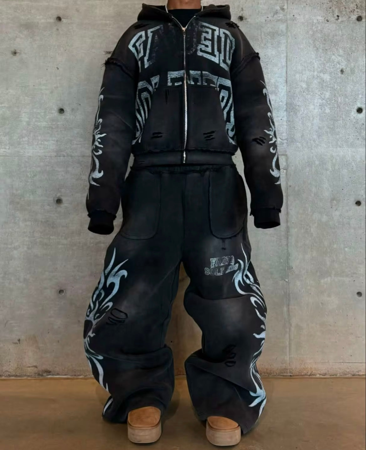 BLACK NOARTA TRACKSUIT UNISEX