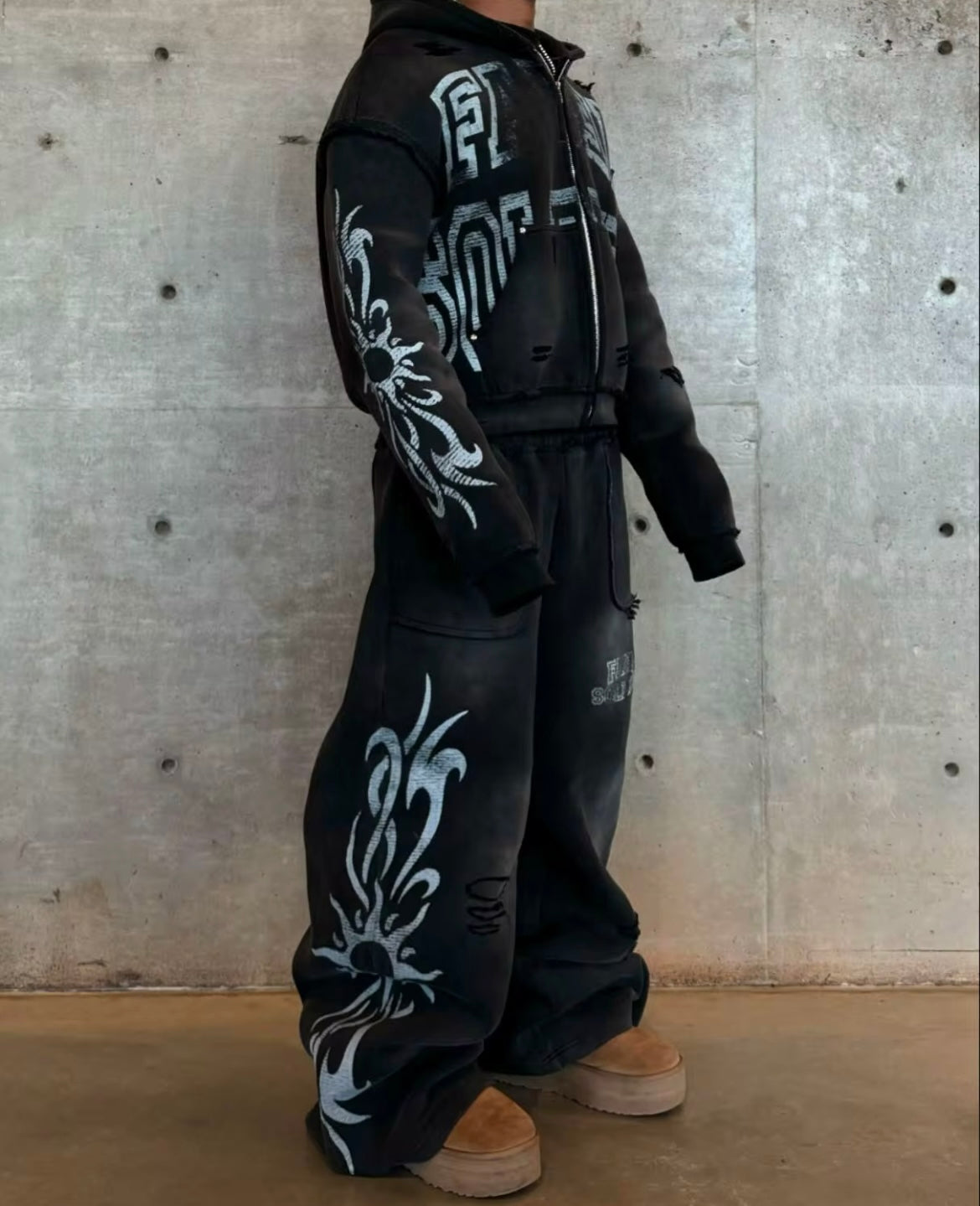 BLACK NOARTA TRACKSUIT UNISEX